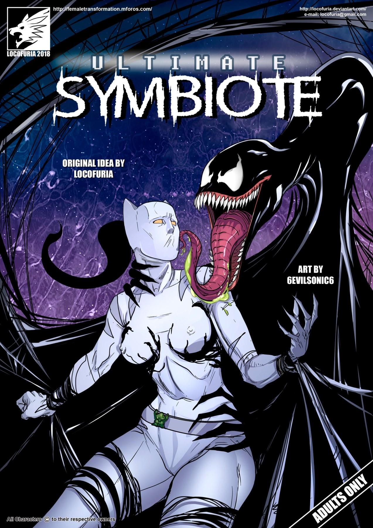 Ultimate Symbiote - adult comic cover