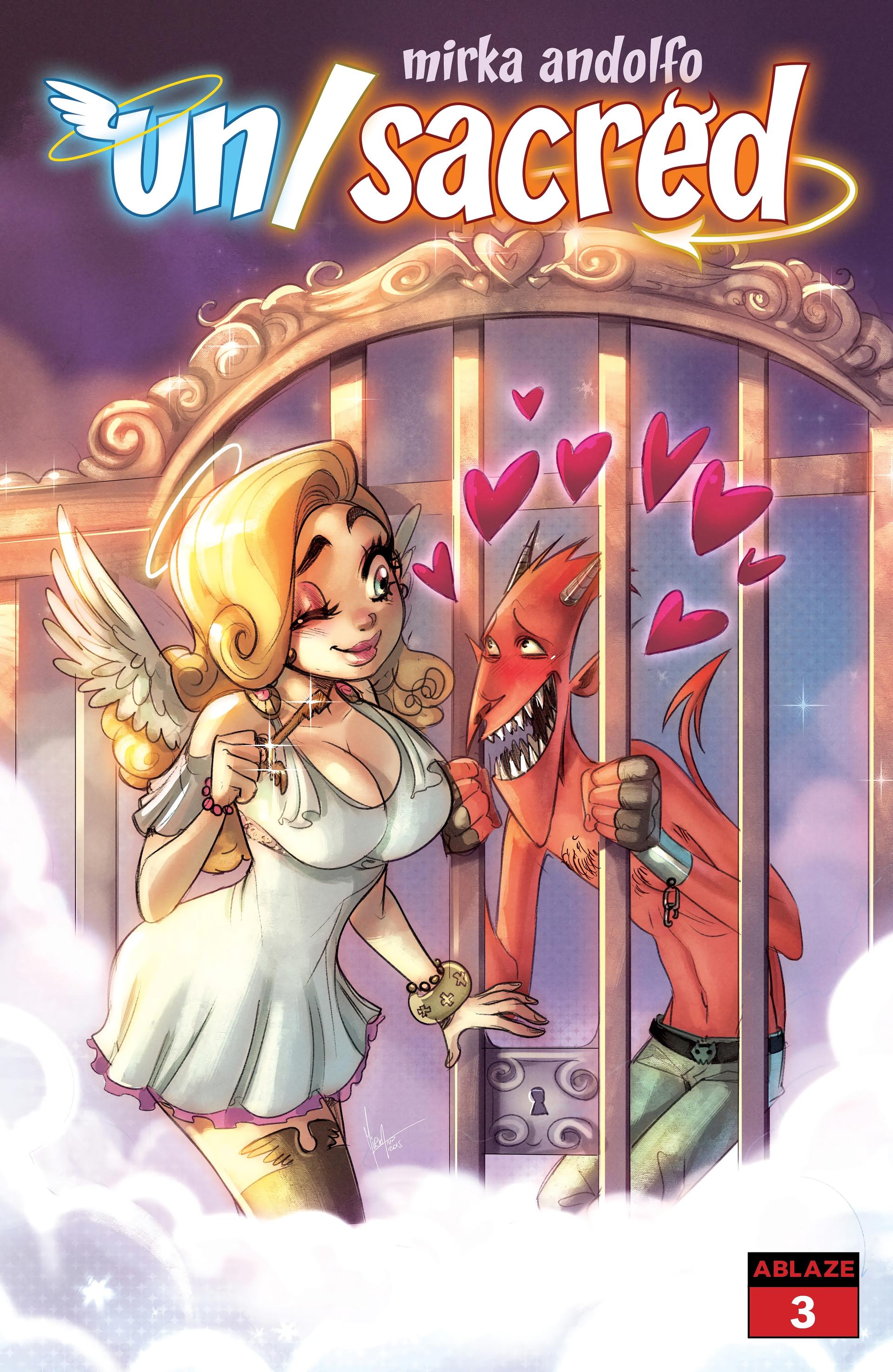 Un Sacred by Mirka Andolfo Issue 3 - adult comic cover