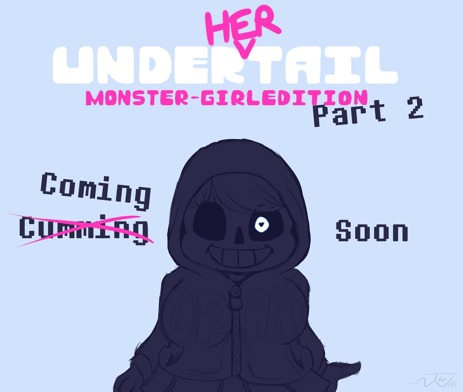 Under(her)tail Monster-GirlEdition 2 - adult comic cover