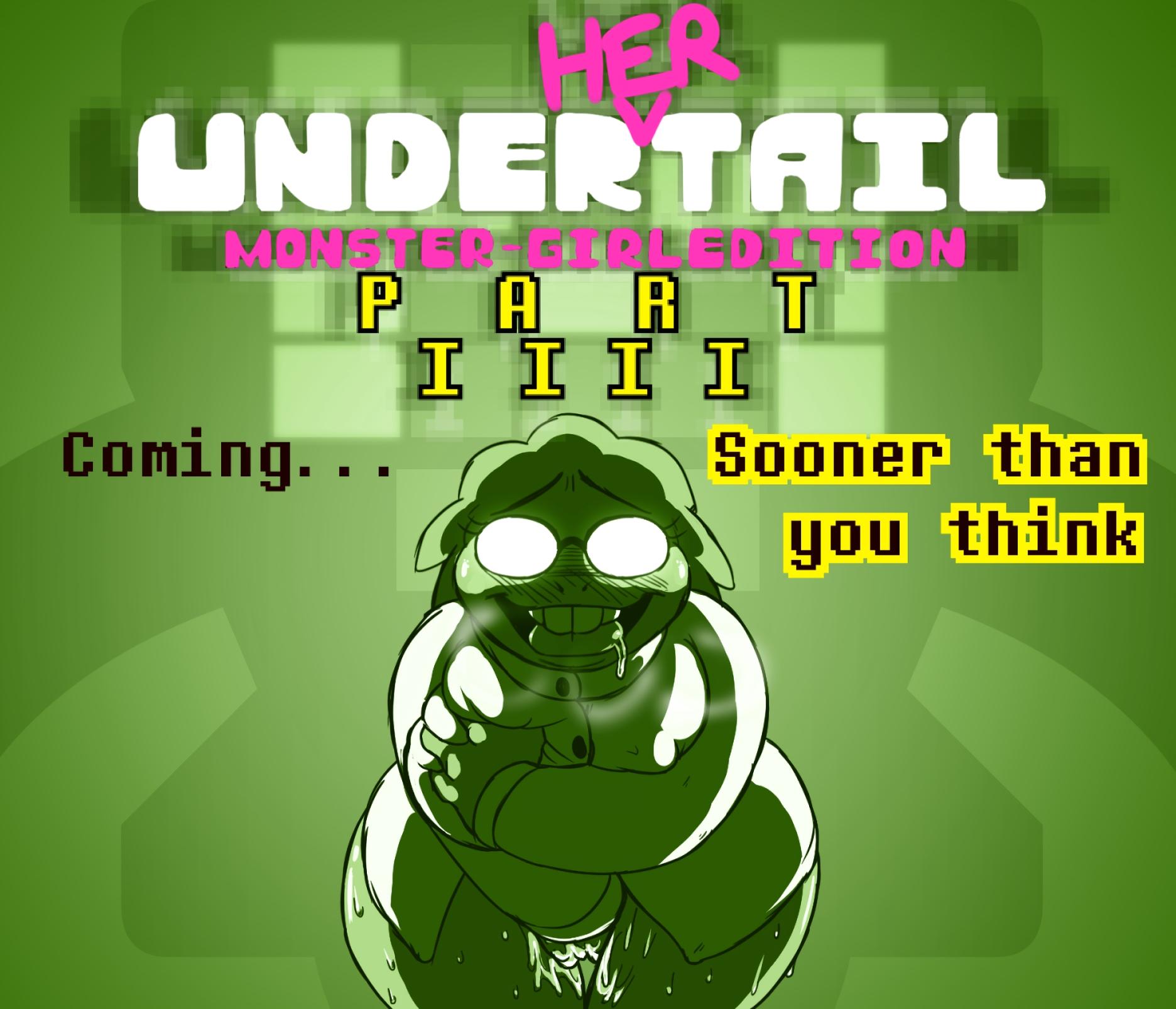 Under(her)tail Monster-GirlEdition 4 - adult comic cover