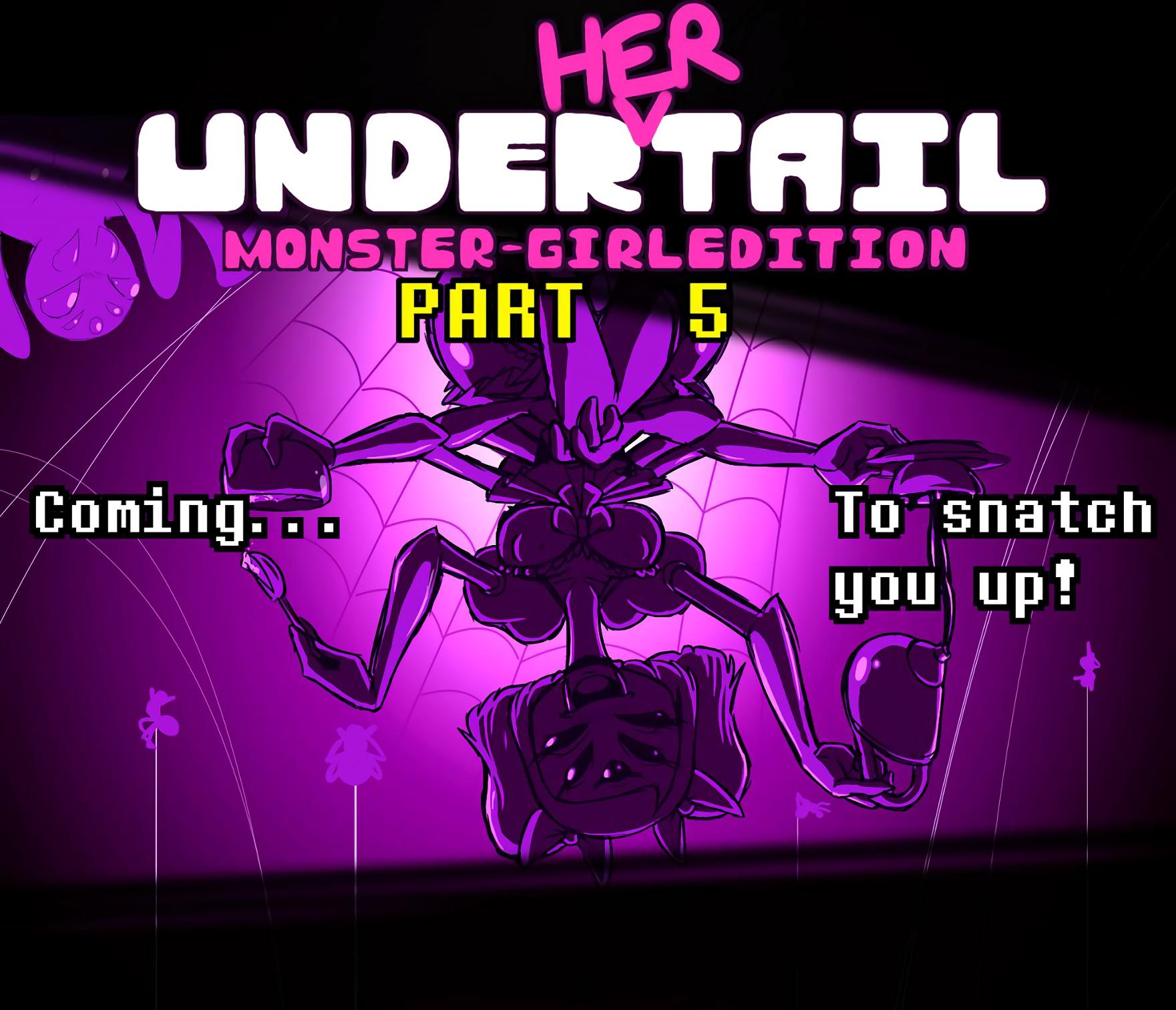 Under(her)tail Monster-GirlEdition 5 - adult comic cover