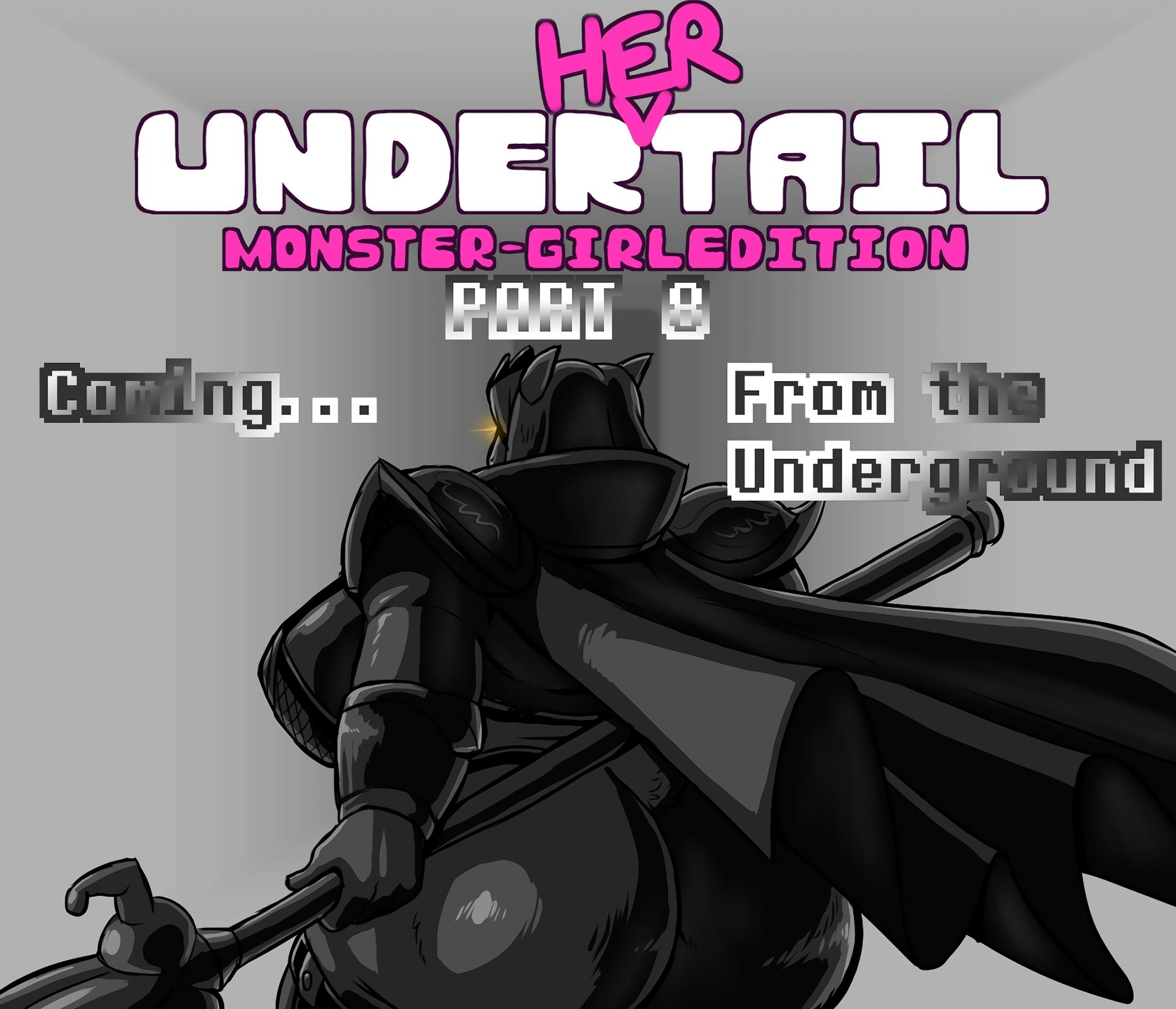 Under(her)tail Monster-GirlEdition 8 - adult comic cover