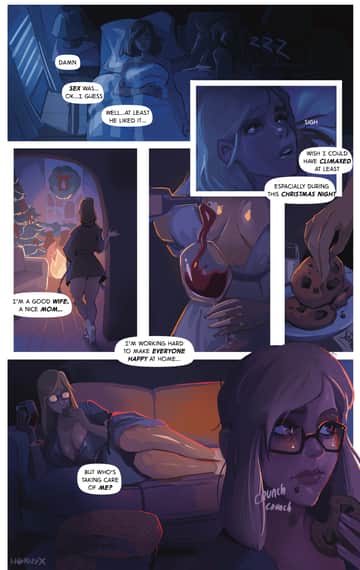 Under the mistletoe - Read free adult comic online