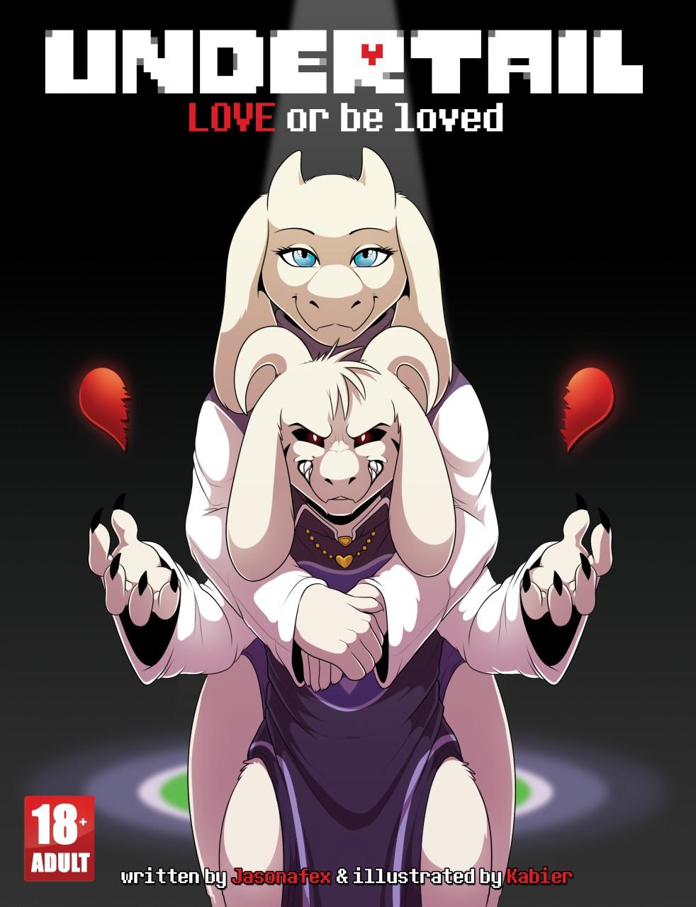 Undertail- LOVE or Be Loved - adult comic cover