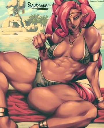 Urbosa Bikini Set - Read free adult comic online