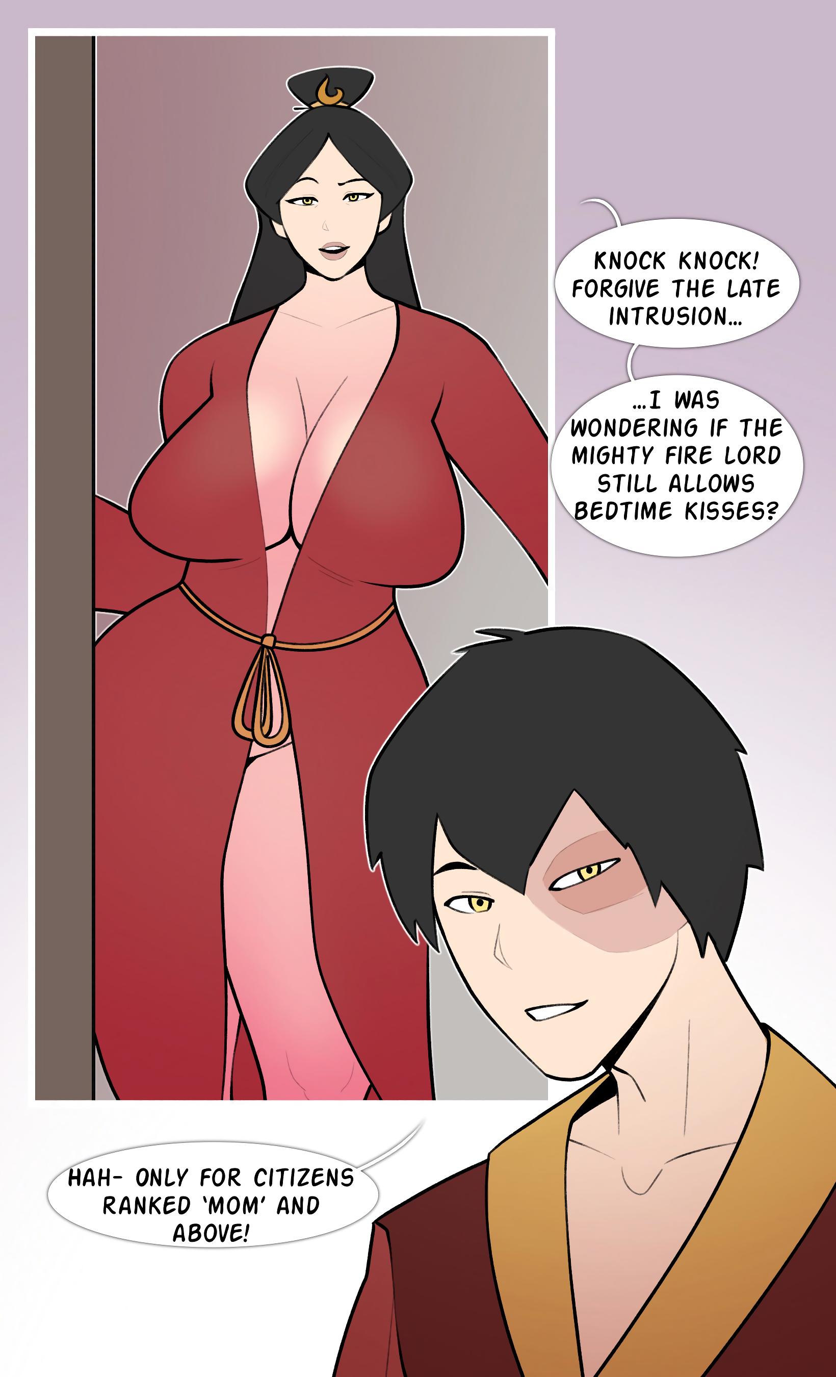 Ursa and Zuko: Rekindled Fire - adult comic cover