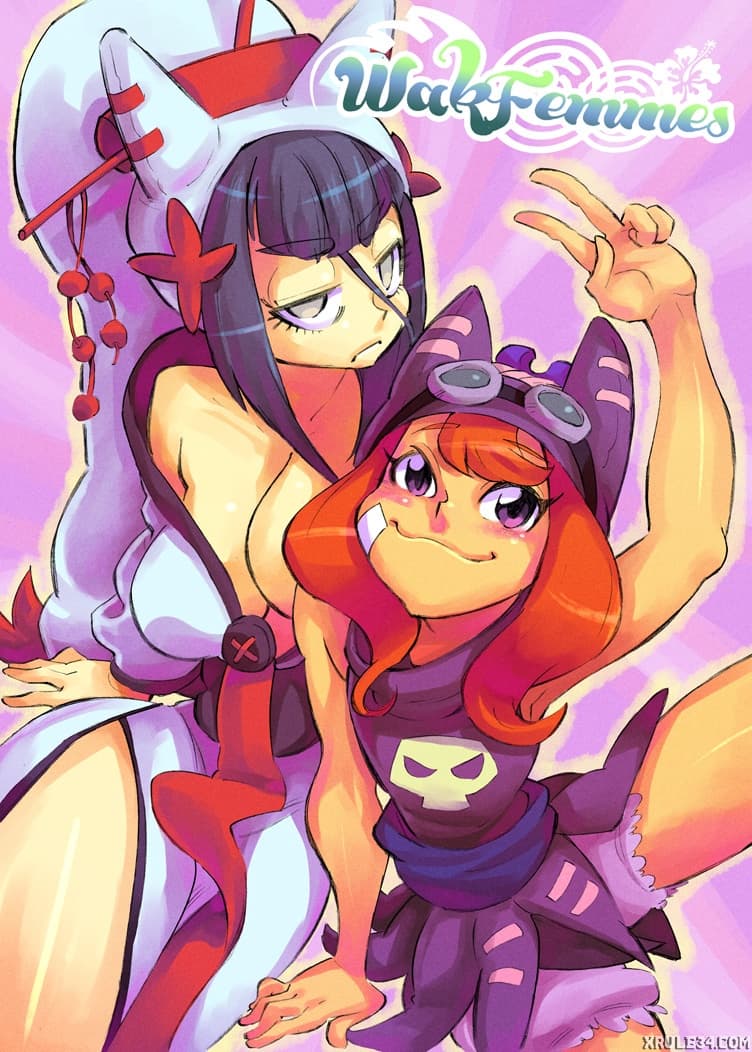 WakFemmes - adult comic cover