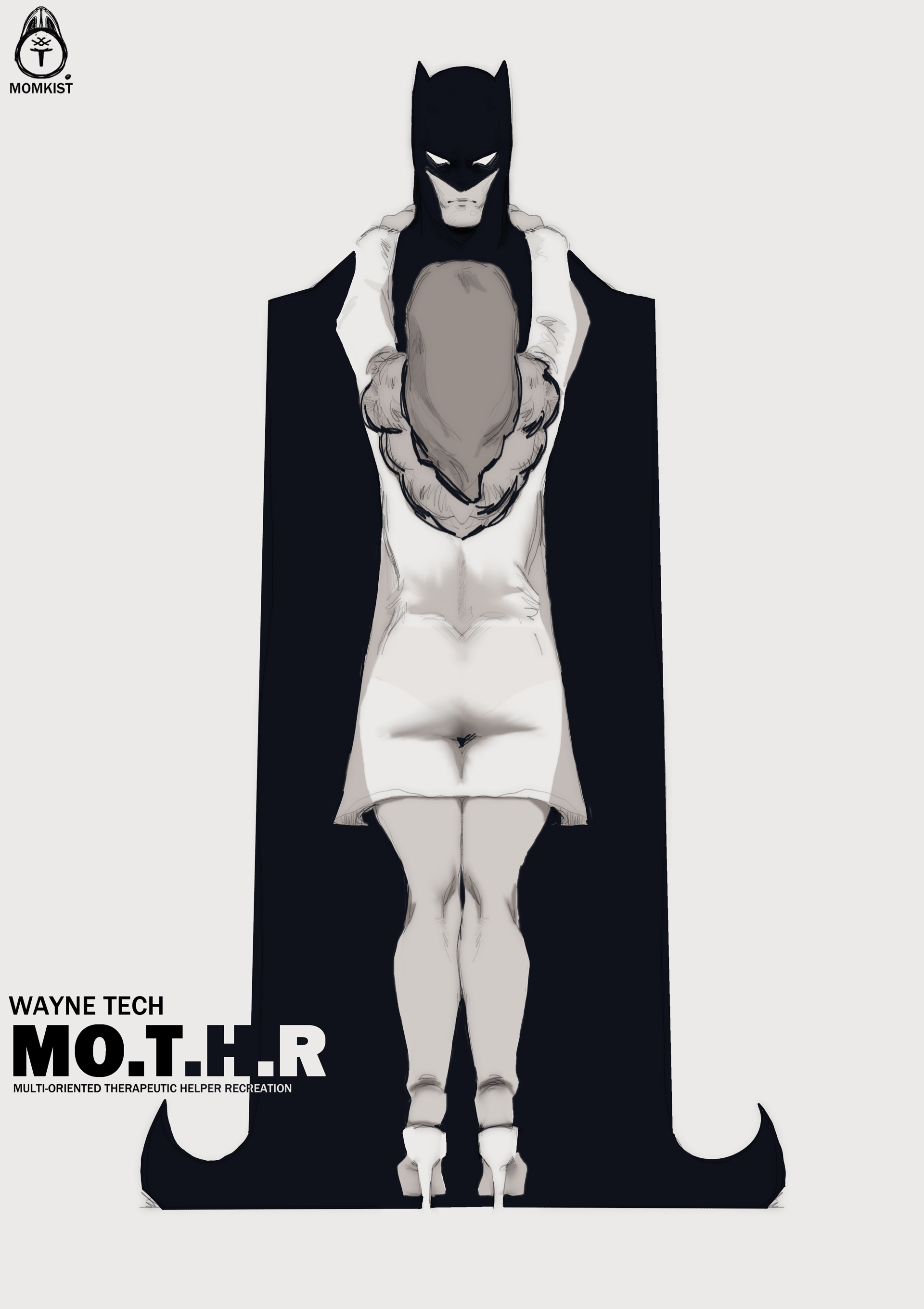 Wayne Tech MO.T.H.R - adult comic cover