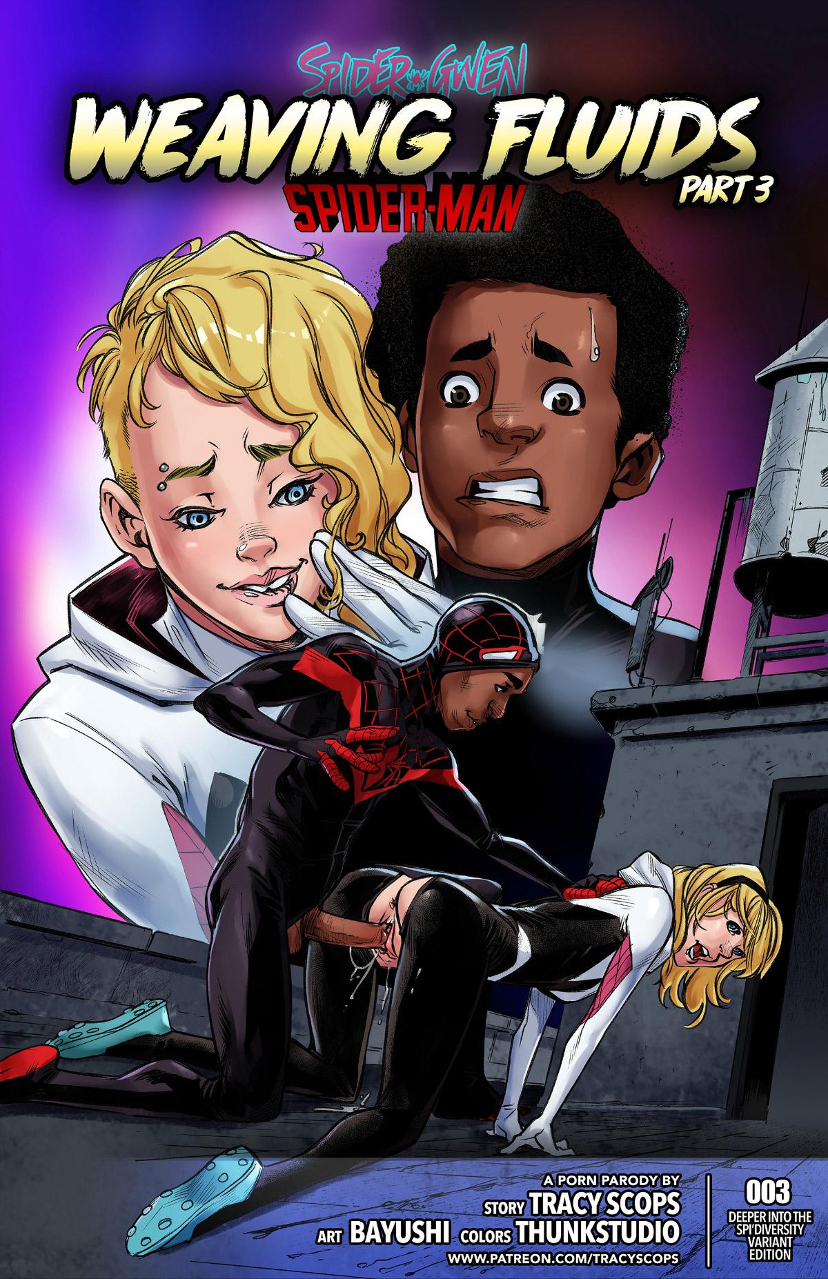 Weaving Fluids 3 - adult comic cover