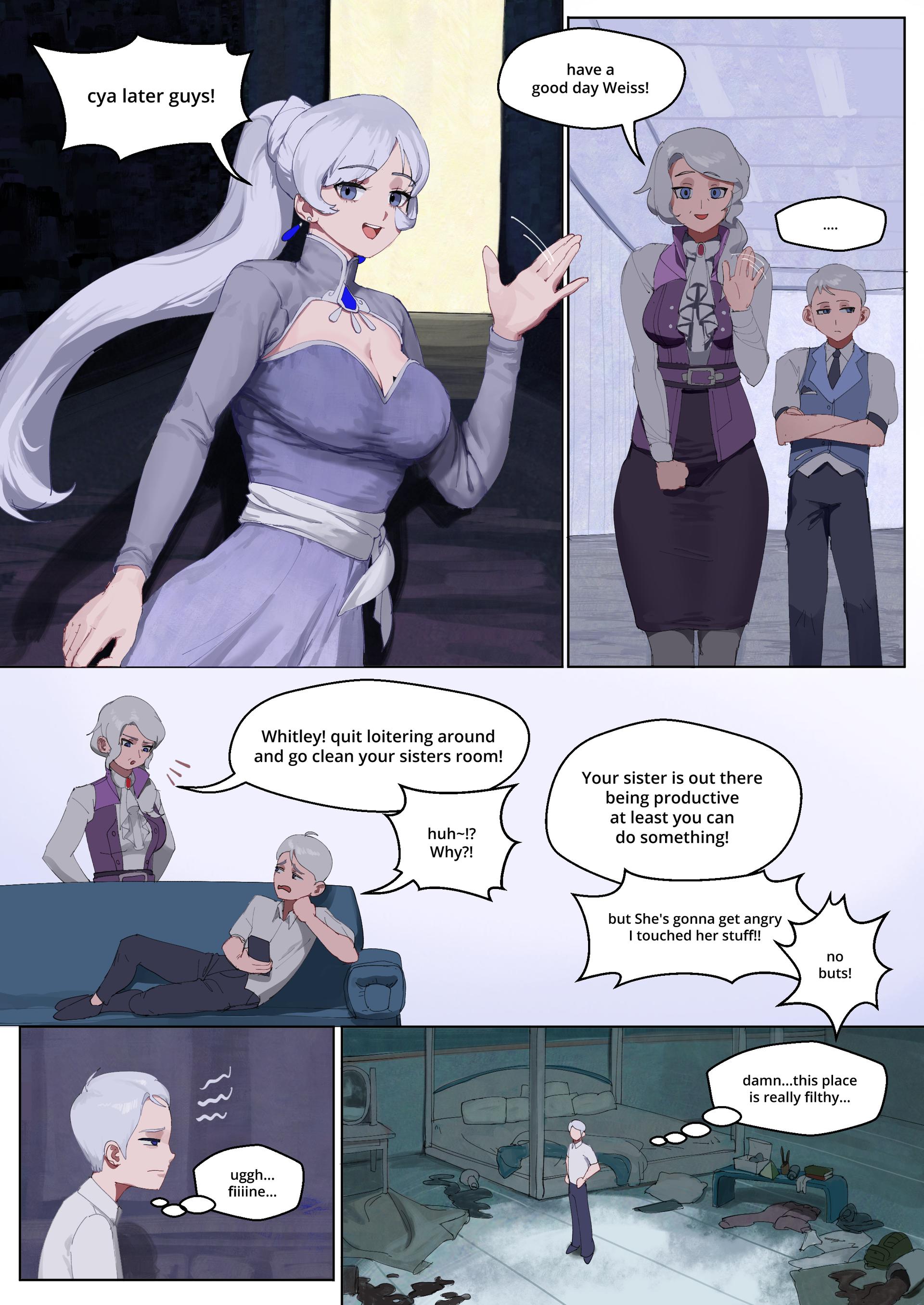 Weiss QOS - adult comic cover