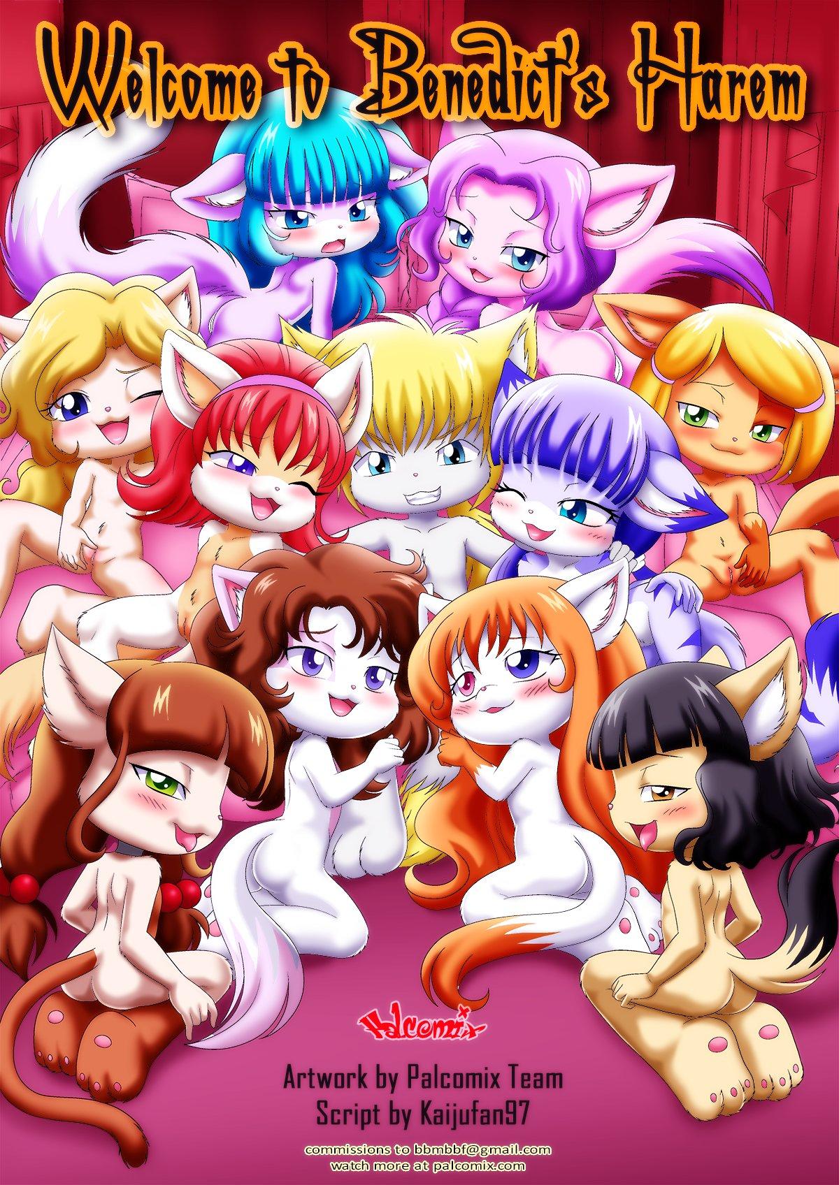 Welcome to Benedict's Harem - adult comic cover