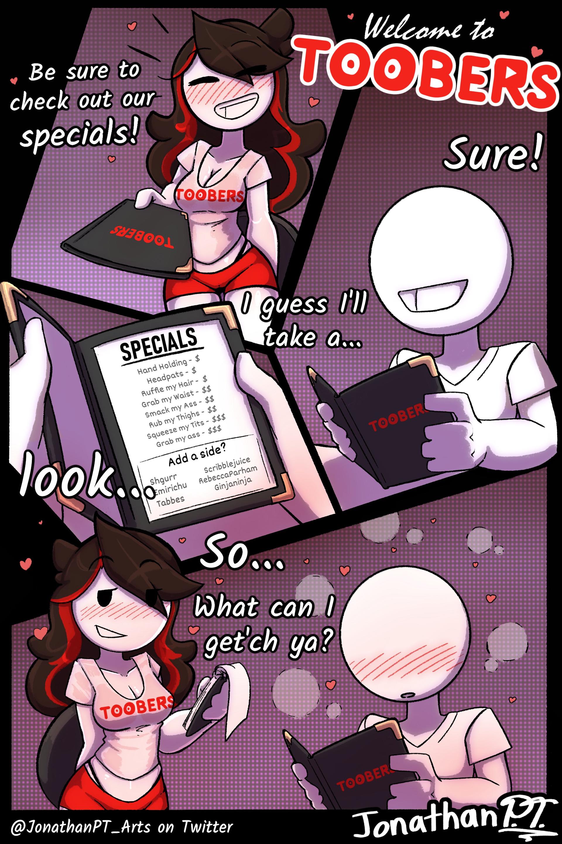 Welcome to TOOBERS! - adult comic cover