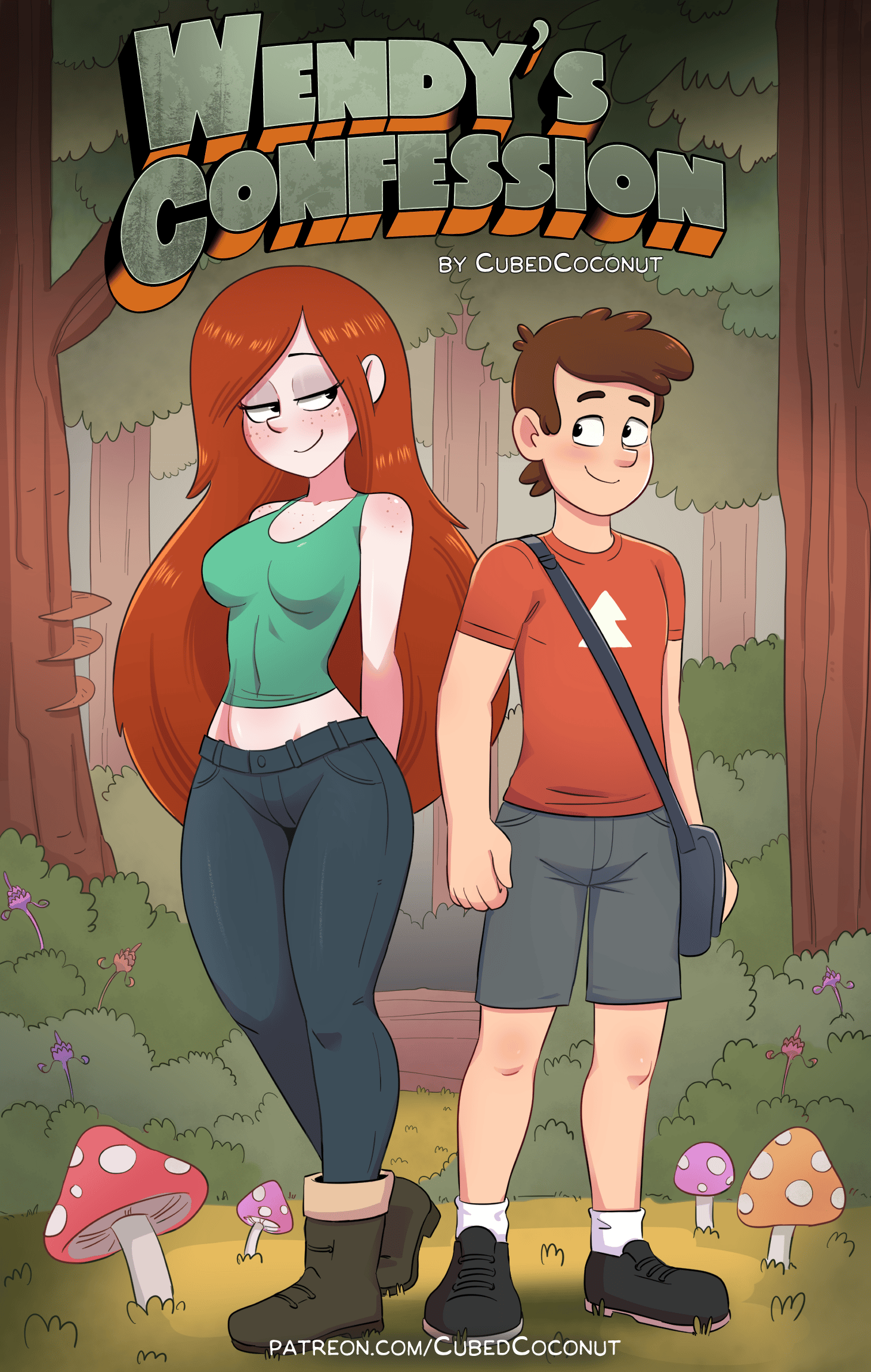 Wendy's Confession - adult comic cover
