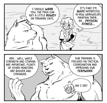 Werewolf Social Behavior - Read free adult comic online