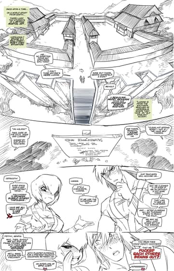 What Didn't Happen Fake Sex Goof-Off - Read free adult comic online