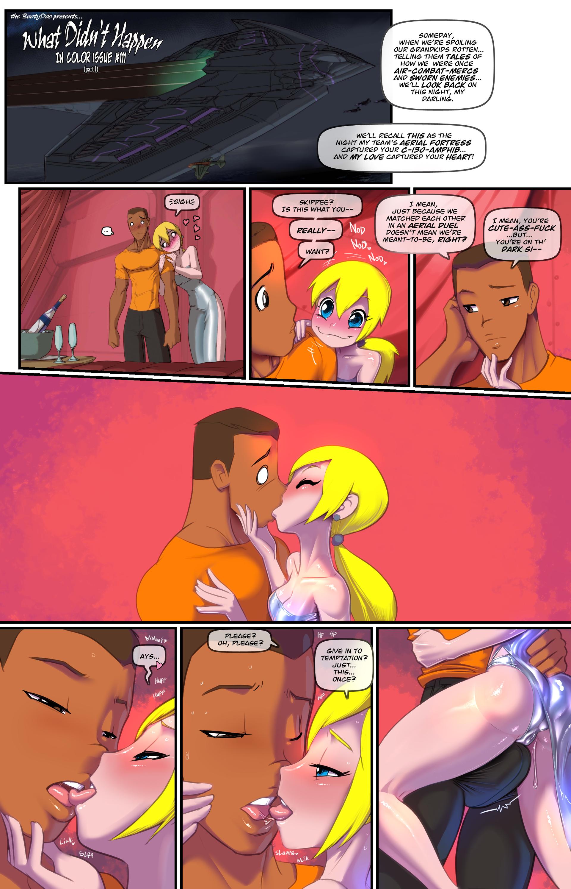 What Didnt Happen - adult comic cover