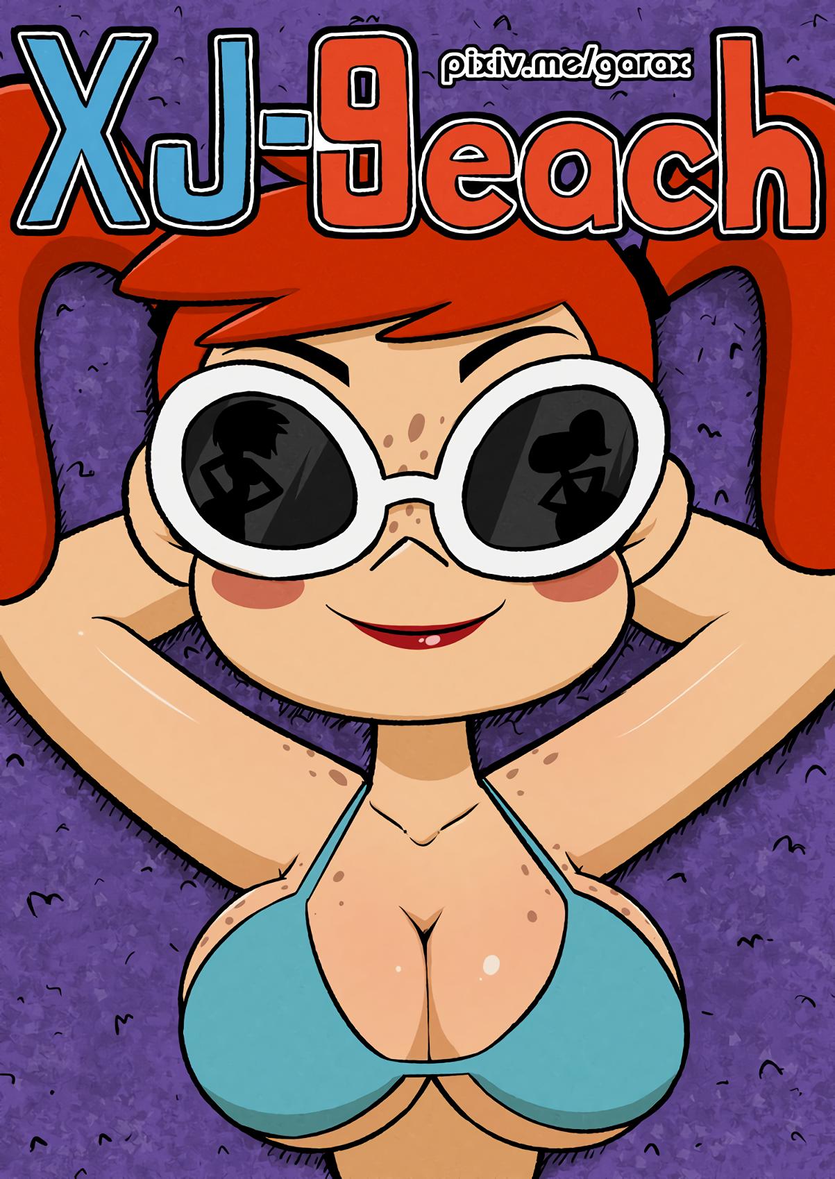 XJ-9each - adult comic cover