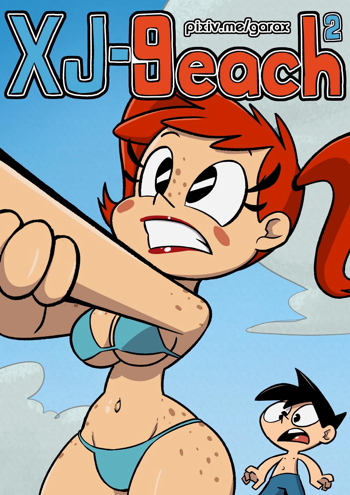 XJ-9each 2 - adult comic cover