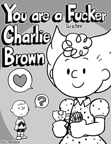 You are a (Sister) Fucker, Charlie Brown - Read free adult comic online