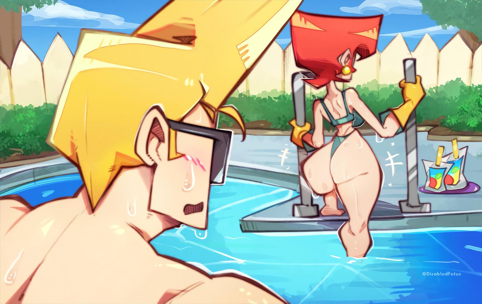 You look Thirsty - adult comic cover