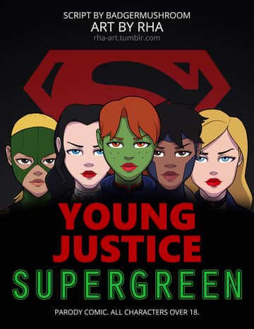Young Justice - Supergreen - Read free adult comic online