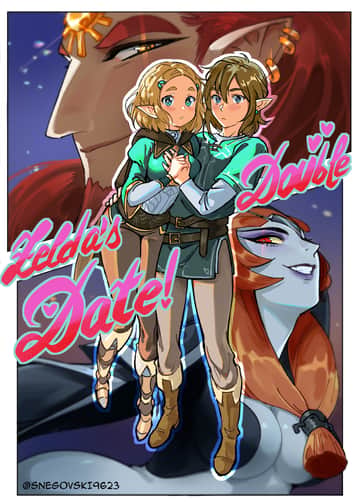 Zelda's Double Date - Read free adult comic online