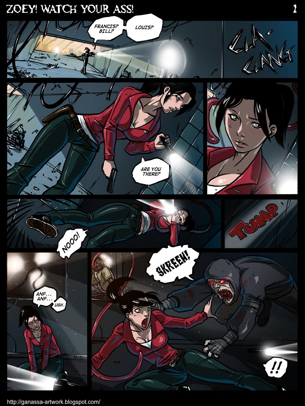 Zoey! Watch Your Ass! - adult comic cover