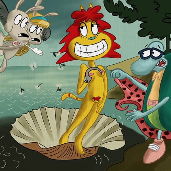 Rockos Modern Life - Adult comics section with 2 free comics - Browse online
